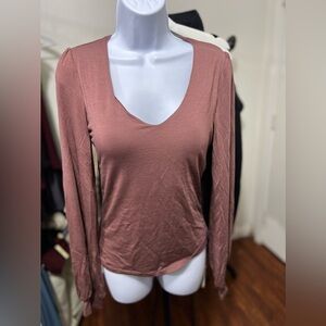 OGL tencel vneck brami long sleeve